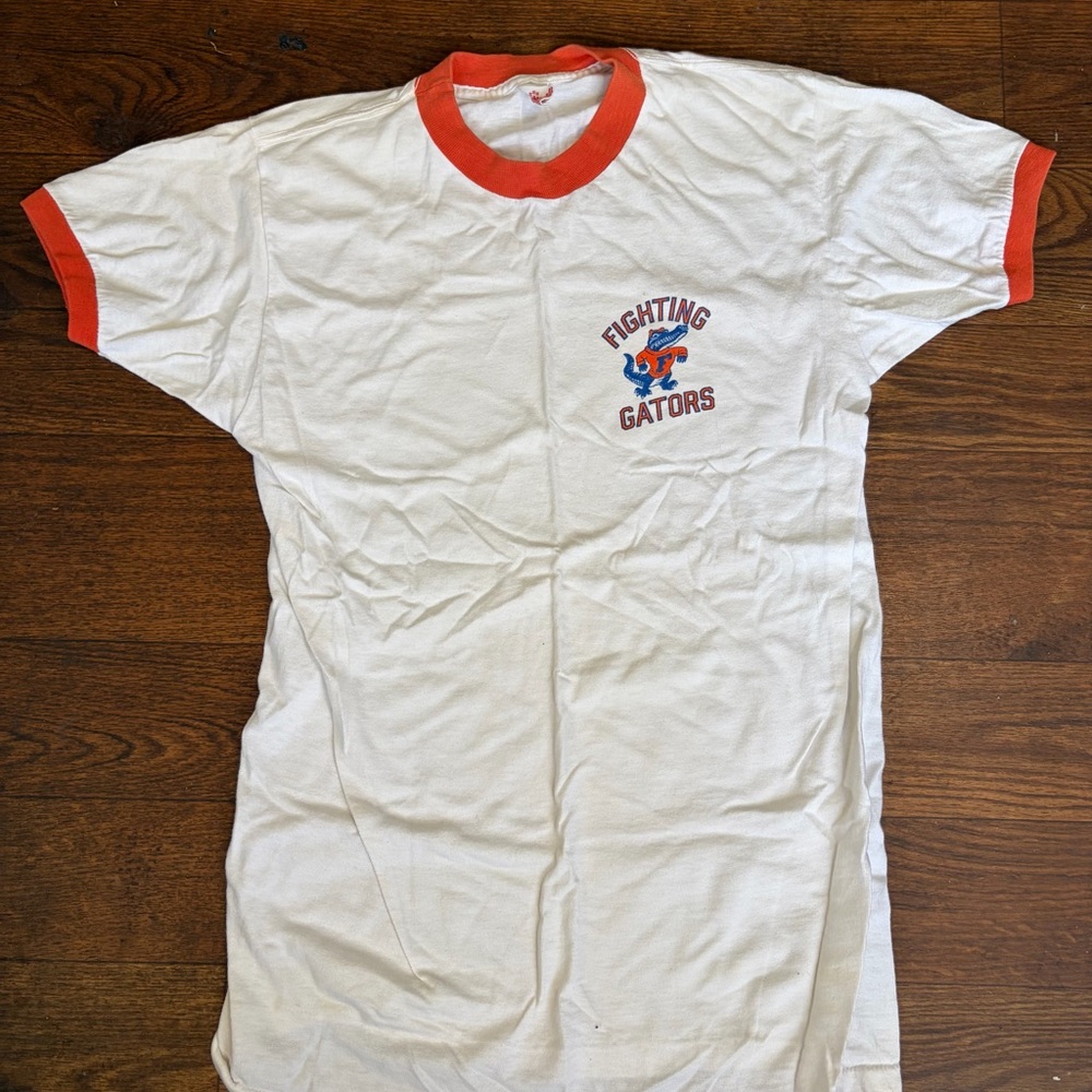 80s Vintage Florida Gators Ringer Tee